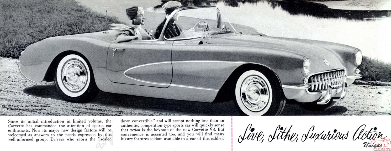 1956 Corvette Folder Page 3